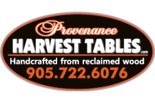 Provenance Harvest Tables