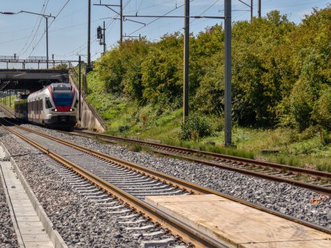 Modernisation du réseau ferroviaire des CFF : chantier de Renens-Denges 