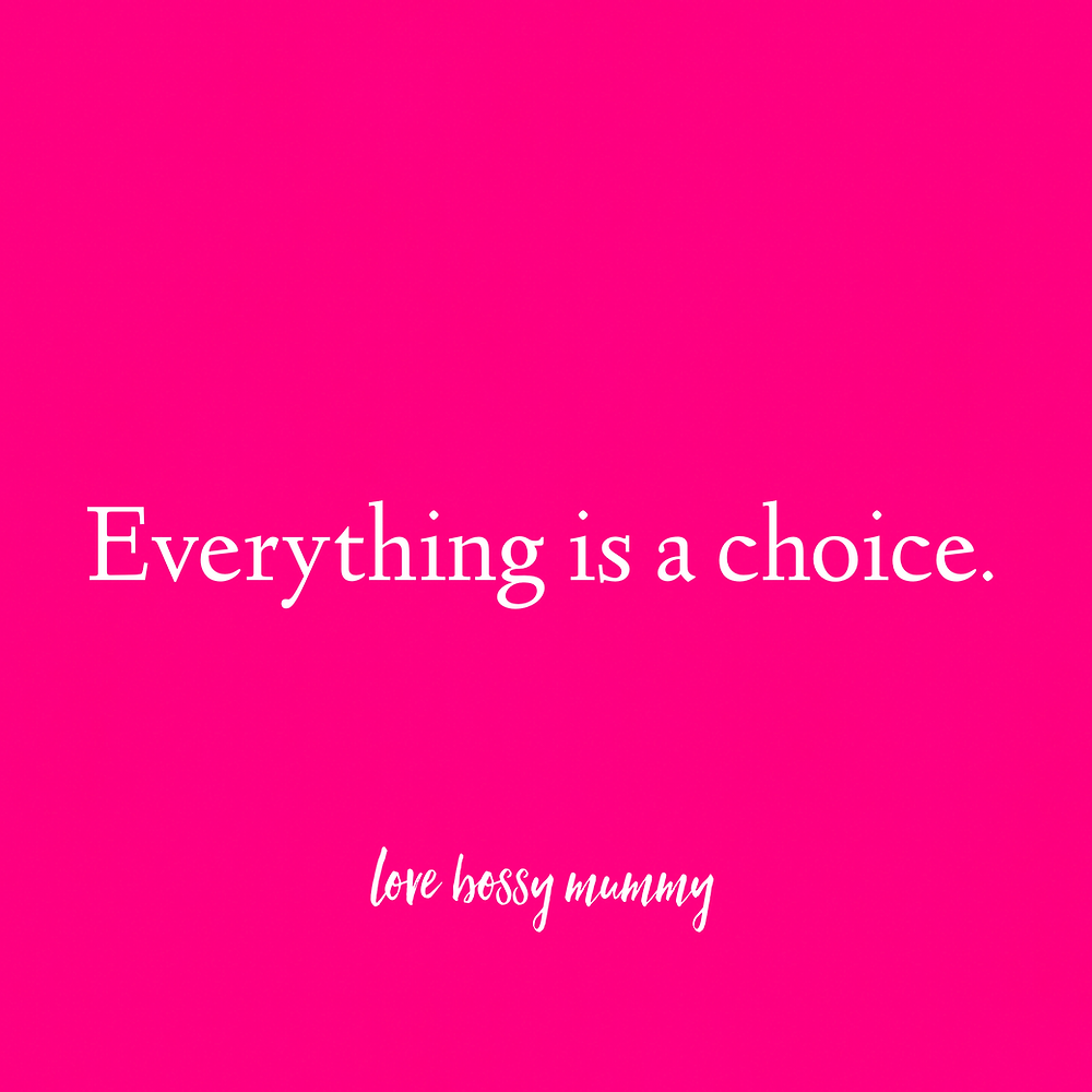 The power of choice in a crisis