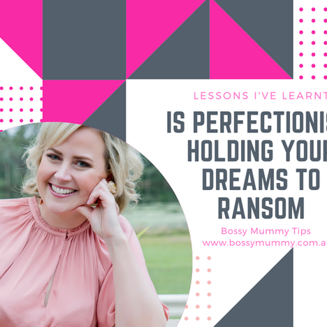 Consistency is more important than perfection
