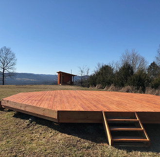 Stargazing Platform at Well Being Retreat Center