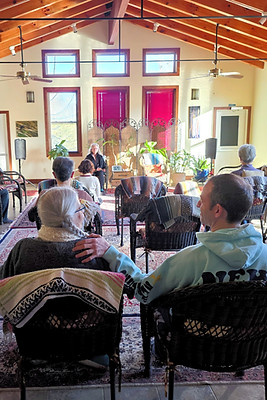 Patty Silent Sitting On Retreat February
