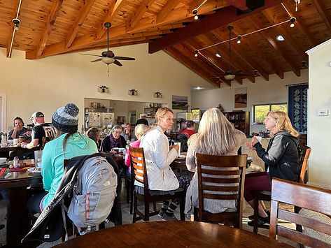 Dining Room at Well Being Retreat Center