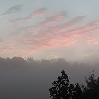 Pink Morning Sunrise at Well Being Retreat Center
