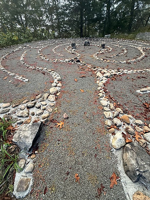Labyrinth in Fall
