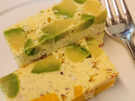 カボチャとアボカドのキッシュ