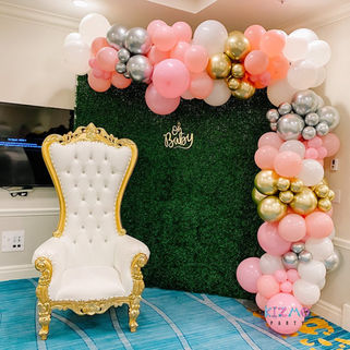 Its a girl baby shower balloons