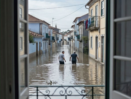Depois da água, o corpo: como as cheias ficam gravadas em nós.