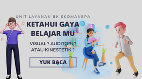YUK KETAHUI GAYA BELAJAR MU