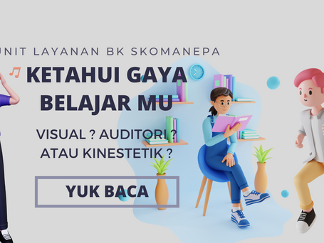 YUK KETAHUI GAYA BELAJAR MU