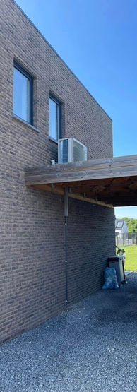 buitenunit daikin multisplit unit op dak