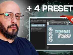 Massive Piano Kontakt / 4 Presets de Timbre