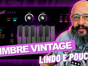 "SONIC KEYS" A MISTURA do VINTAGE com o MODERNO
