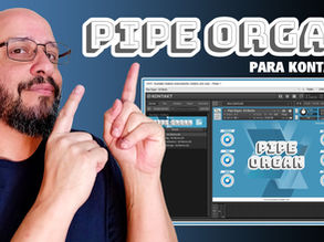 Pipe Organ Vintage / Kontakt + AddLibrary / Baixe Agora