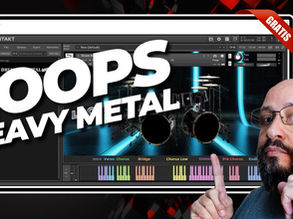 Livraria Loops de Bateria / Heavy Metal Loops / Baixe Agora