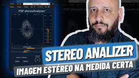 "PSP STEREO ANALYSER 2" - VISUALIZAÇÃO em tempo REAL da LARGURA, FASE e POLARIDADE ESTÉREO