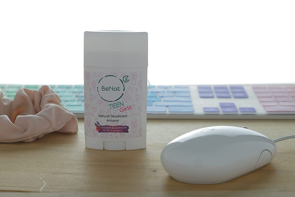 Thumbnail: 2-Pack all-Natural Deodorants for Kids & Teens