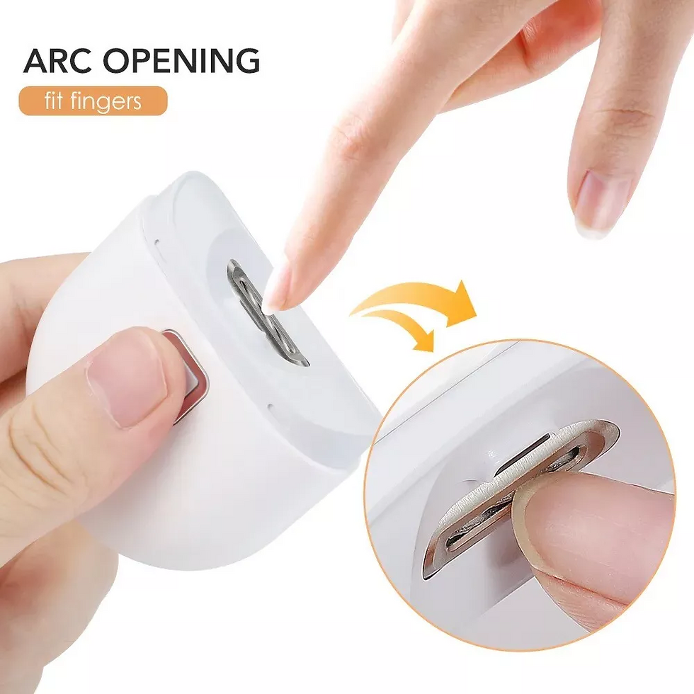 Thumbnail: Safety Electric Nail Clipper Automatic Thick Nails Trimmer Professional Tool US
