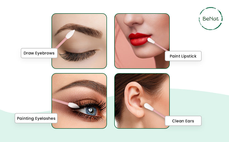 Thumbnail: Reusable Silicone Cotton Swab -2 Pack