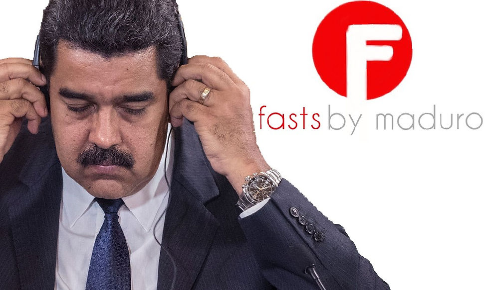 Nicolas Maduro sports knock-off Beats by Dre