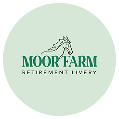 Moor Farm Retirement Livery Horse Logo