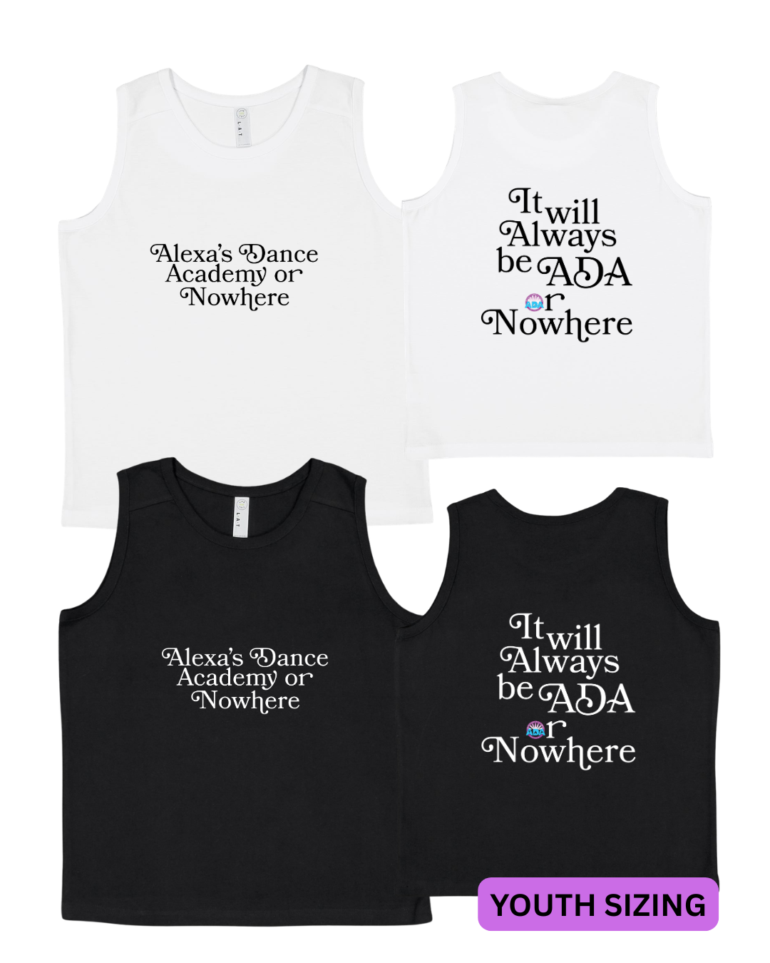 ADA - No Where - Youth Muscle Tank