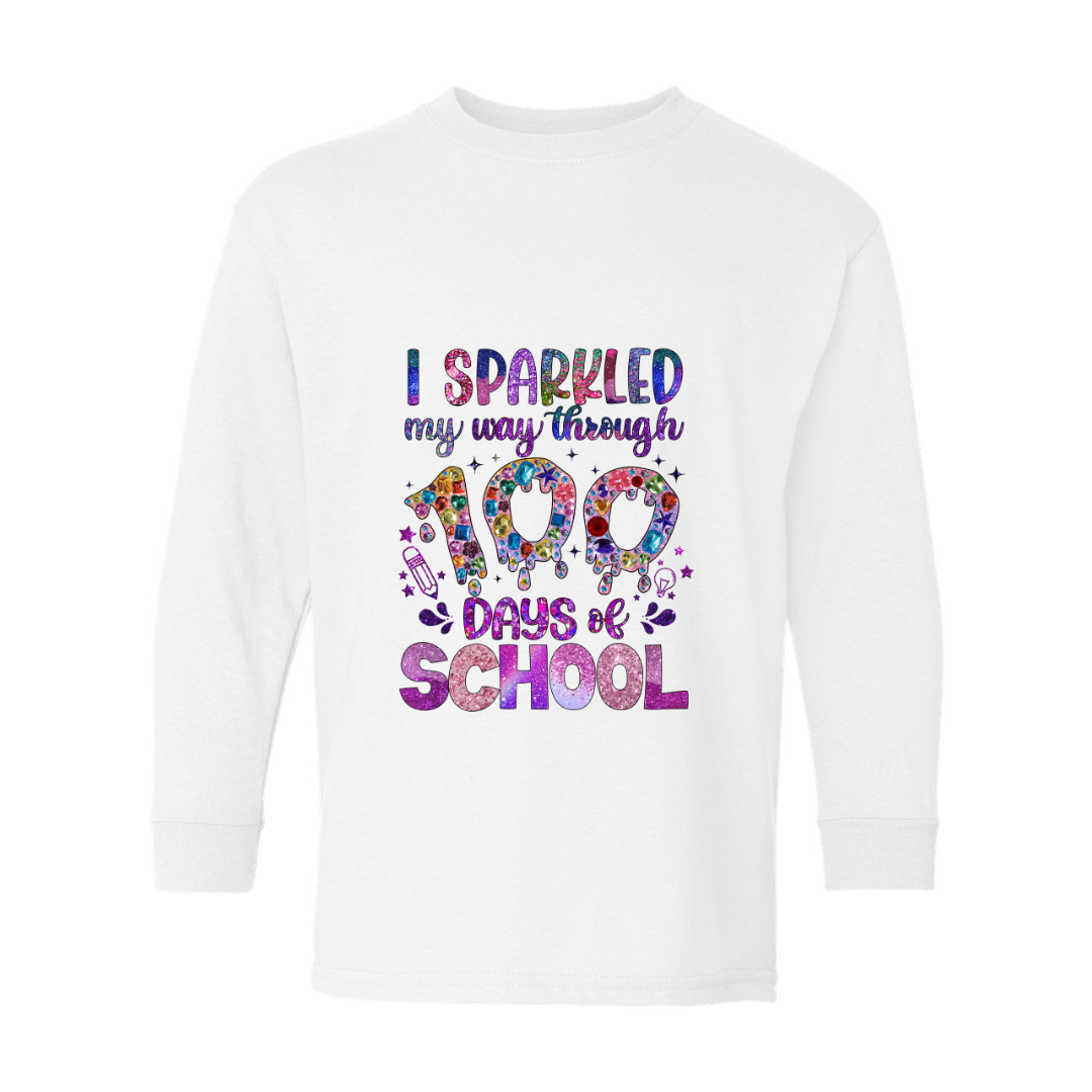 100th Day Of School L/S Top #10