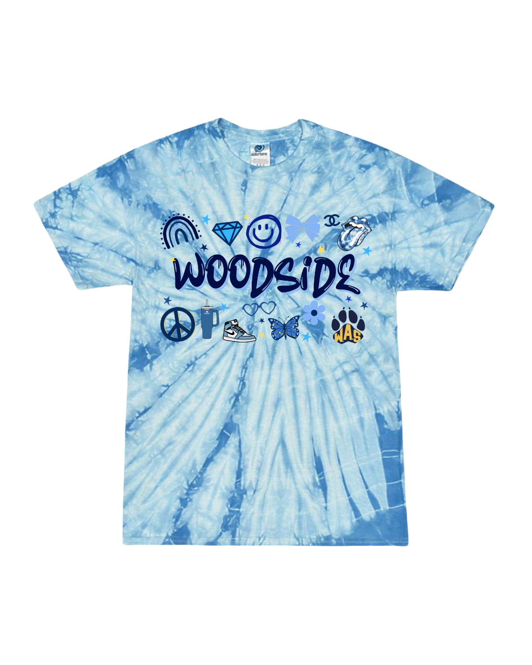 Woodside - Option #3 Tie Dye Tshirt