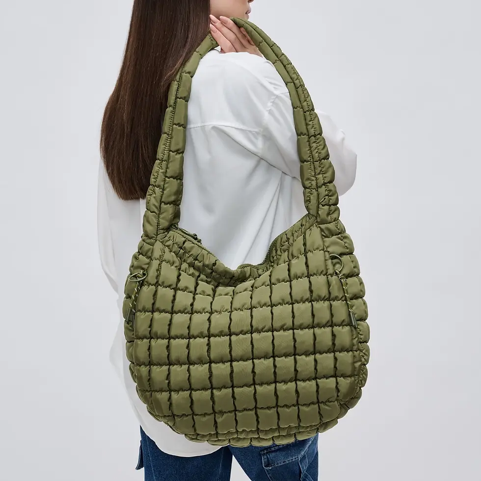 Thumbnail: Quilted Nylon Hobo