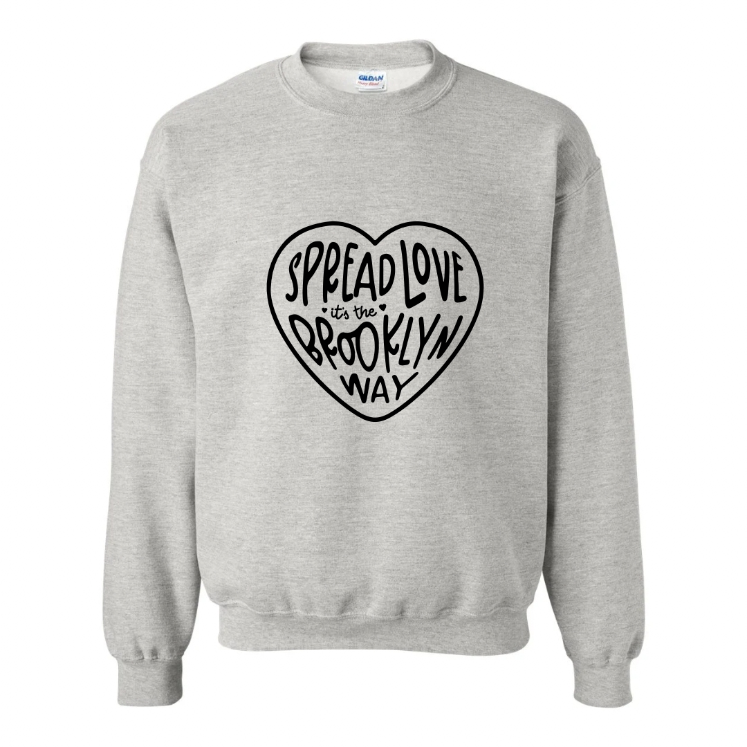 Brooklyn Spread Love Crew Swearshirt