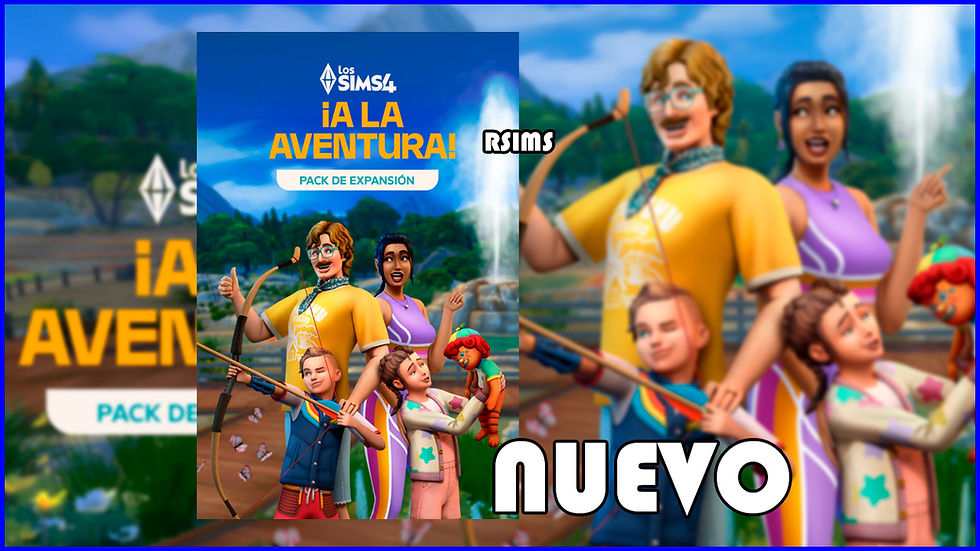 Los Sims 4 ala aventura Pack de Expansión Actualización 1.118.257 En español.