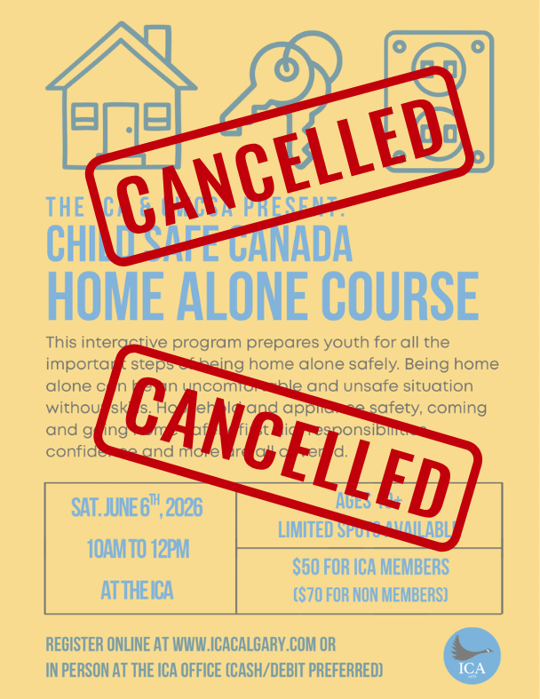 CANCELLED Child Safe Canada: Home Alone Course