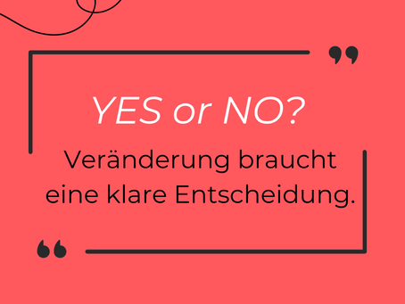 Soll ich...soll ich nicht?