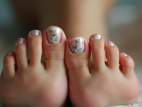Beautiful Pedicures At Camellia Nails And Beauty