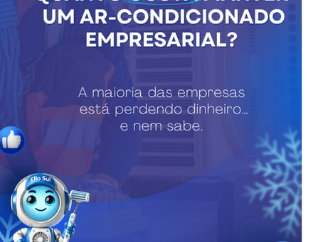 Quanto custa manter um ar-condicionado empresarial?
