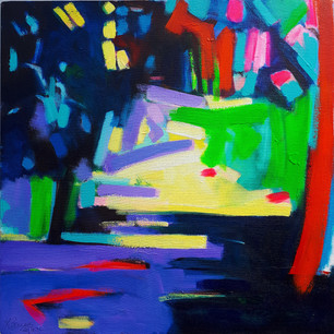 Park Walk 7 2018 50x50cms