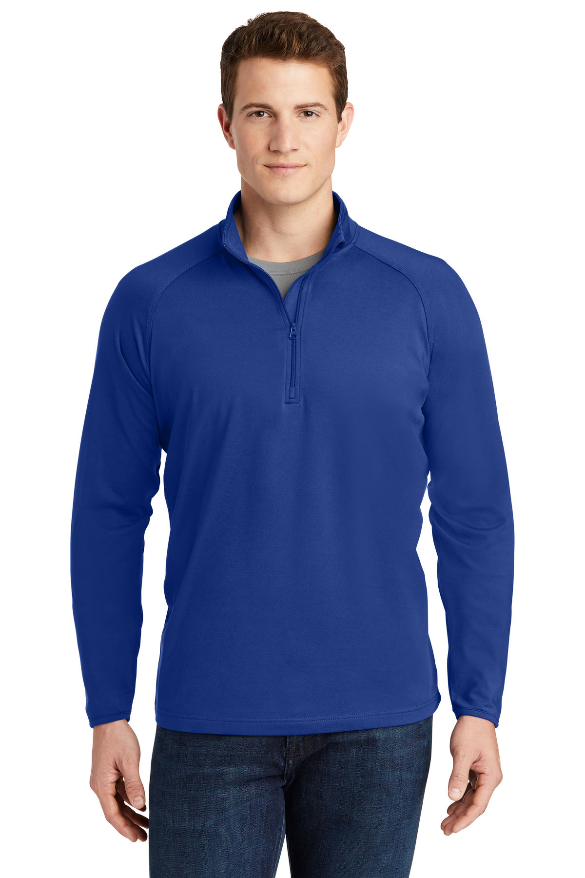 Tall Sport-Wick Stretch 1/4 Zip Pullover SPORT TEK