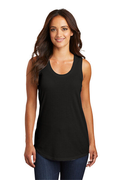 Black Ladies Perfect-Tri Racerback Tank DISTRICT