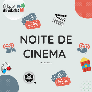 A Noite de Cinema é uma atividade digital com o objetivo de aproximar a família, e promover conversas sobre temas específicos que muitas vezes passam despercebidos durante o dia. Ex: Amizade, amor, fé, relacionamentos, perseverança, obediência, família, virtudes, princípios,…  Qual o assunto do filme?; Quem é o personagem principal?; Quais eram suas características?; O que vocês podem aprender com a história do filme e com o comportamento do personagem principal? Além de responderem a estas e outras perguntas…Neste material você vai encontrar uma lista de filmes e series para assistir em família e ainda toda a decoração que precisam para a noite de cinema ficar mais divertida ainda. Ex: Plaquinha para a bilheteria, convites para a noite de cinema, tarefas para serem realizadas em troca de alguma guloseima ou do ingresso para o cinema, Plaquinha das guloseimas, fichas com as guloseimas que poderão ser servidas durante o cinema, e outros…