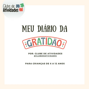 Este diário é um incentivo para que seus filhos possam refletir sobre o que de bom aconteceu durante o dia pelo qual eles podem agradecer. Mais de 90 páginas com motivos de gratidão.  Meu Diário da Gratidão é um material digital, pronto para impressão.