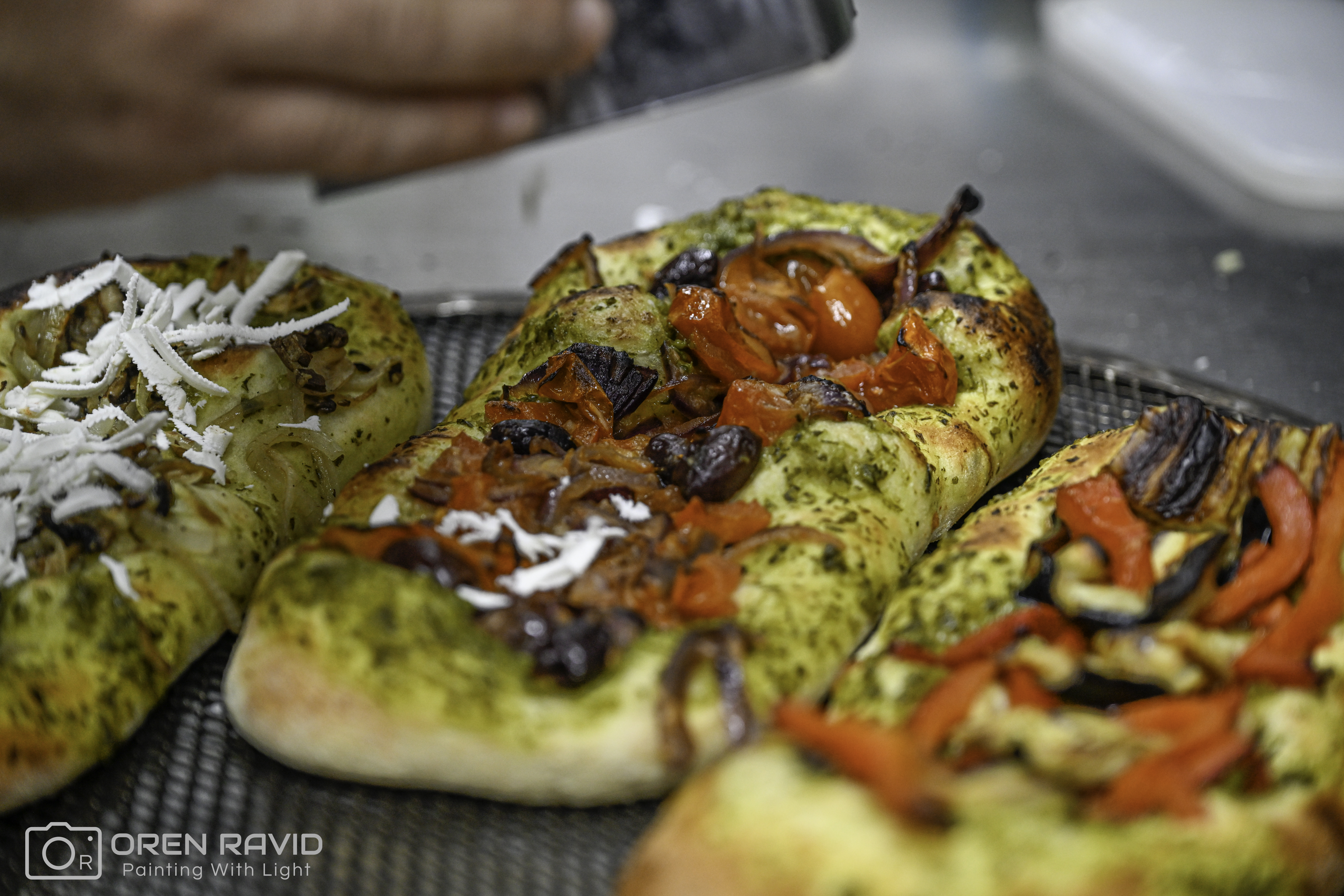 Arranged Food and Objects