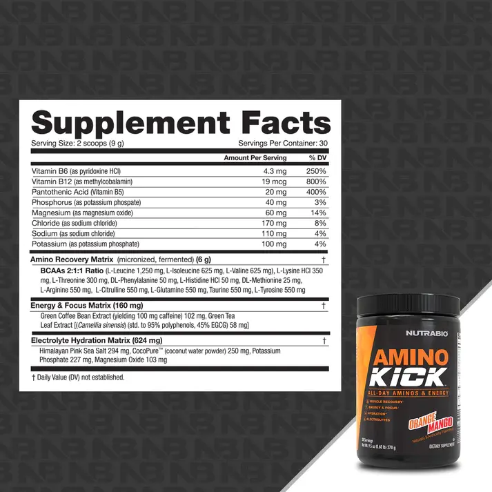Thumbnail: NutraBio Amino Kick