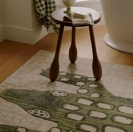 Rug, modern rug, graphic rug, rug ideas, tufted rug, wool rug, sisal rug, hand knotted rug, rug inspiration, large rug, round rug, area rugs, colourful rug, boho rug