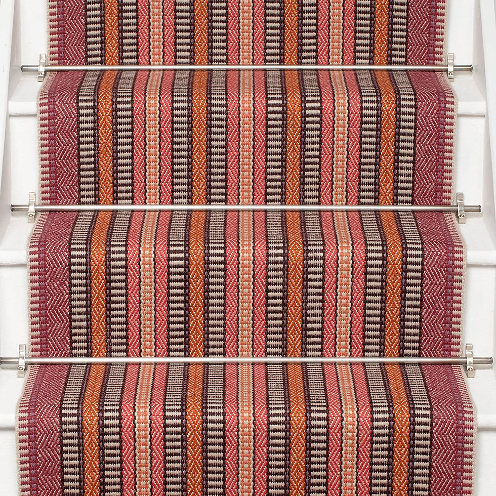 Bright & Bold Flat-weave Stair Runners