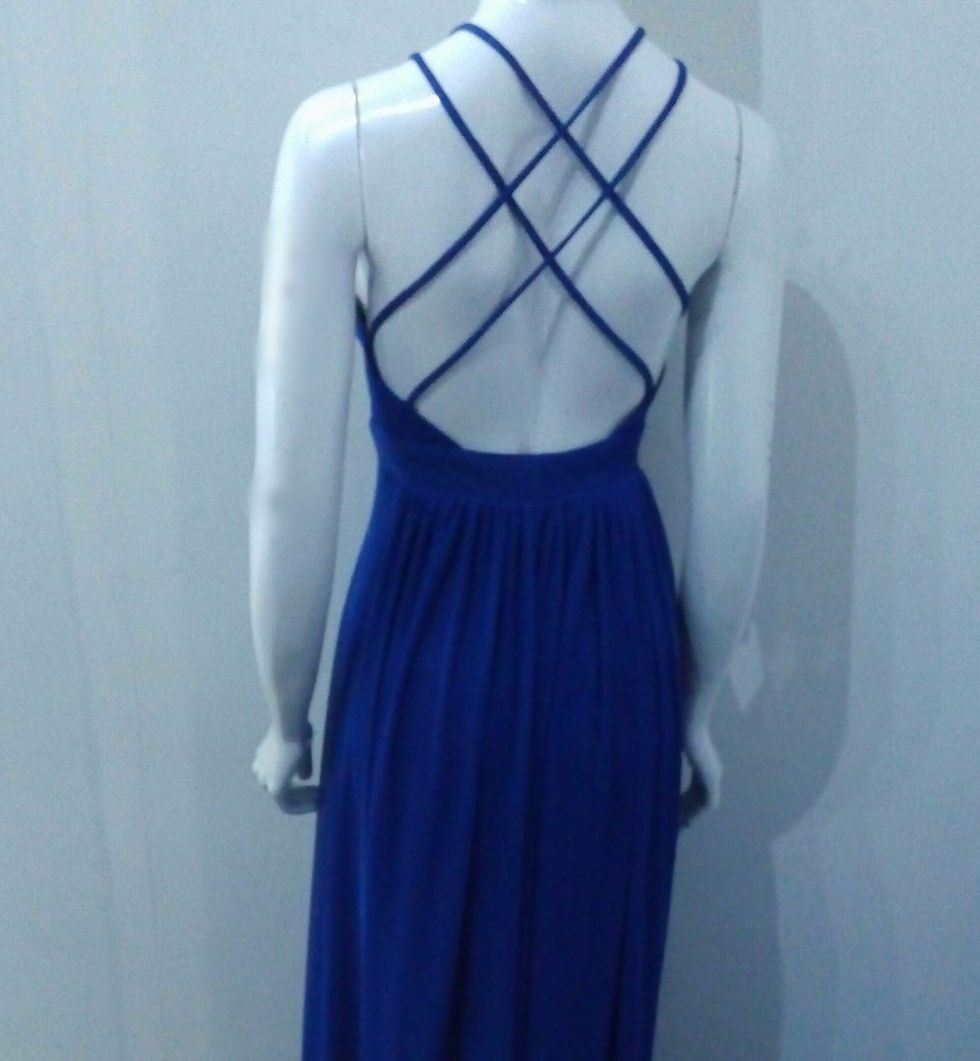 Miniatura: Vestido noche dama