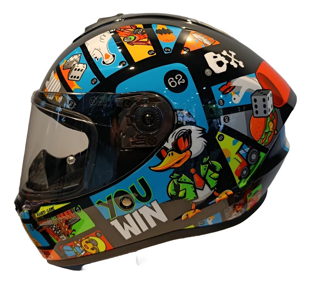 Casco Integral Axxis Draken + Visor de color de Regalo