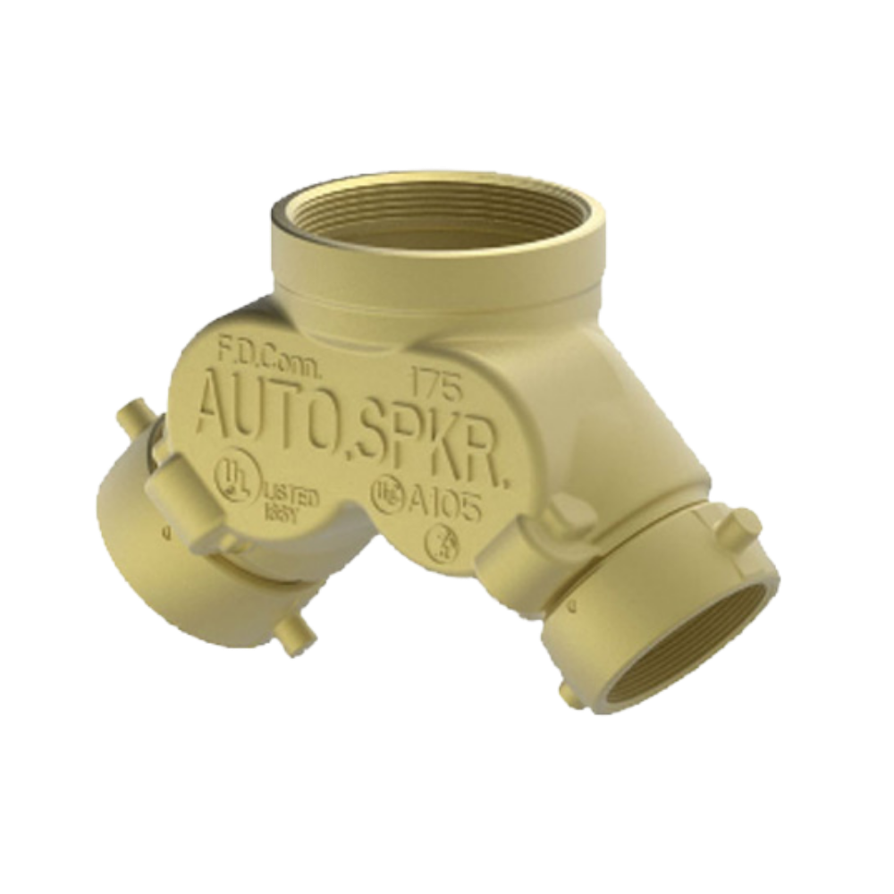 VÁLVULA SIAMESA TIPO PARED DOBLE MOD. A105