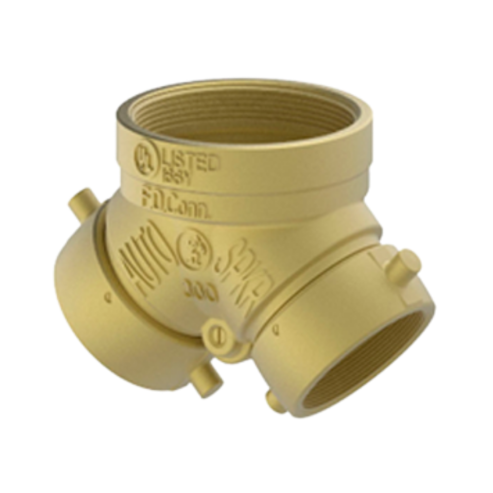 VÁLVULA SIAMESA TIPO PARED MOD. A95