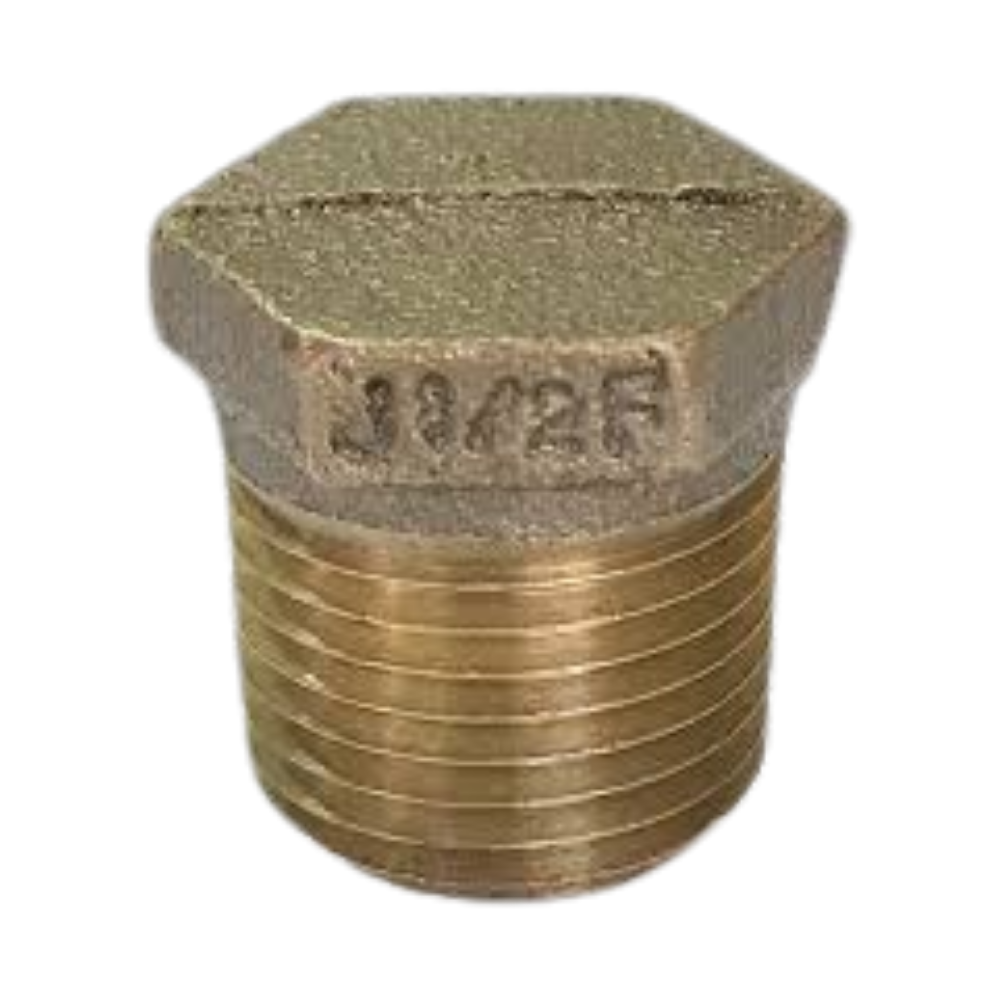 TAPÓN MACHO HEXAGONAL BRONCE CLASE 125 NPT B1-20.1 MECH (292)
