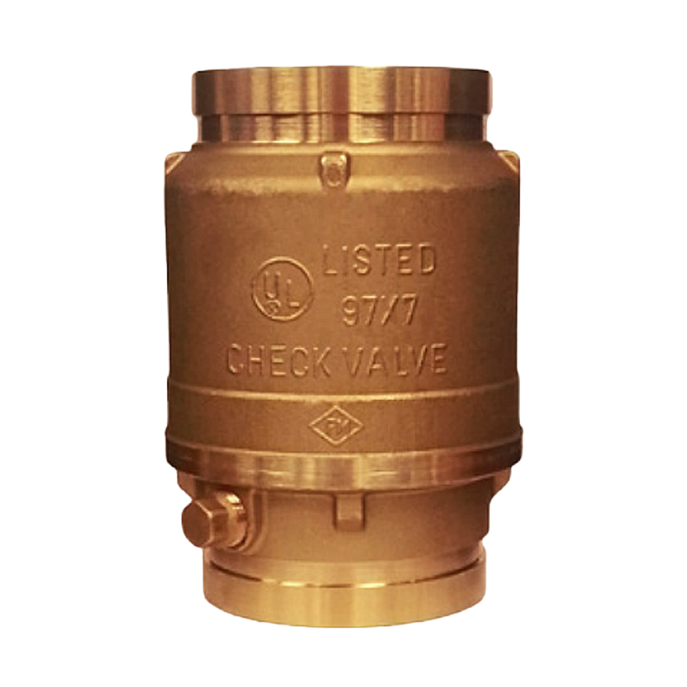 VÁLVULA CHECK SWING (ANTIRRETORNO) RANURADA